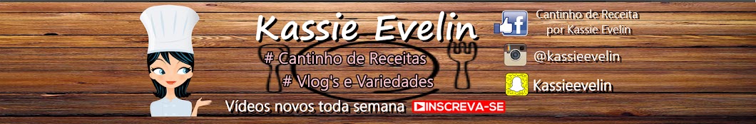 Cantinho de Receita por Kassie Evelin ইউটিউব চ্যানেল অ্যাভাটার
