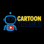 cartoon video AI logo