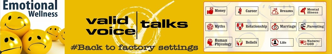 VV Talks- Valid Voice Talks YouTube channel avatar