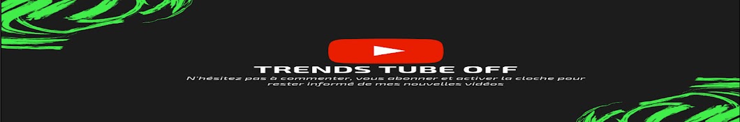TRENDS TUBE OFF यूट्यूब चैनल अवतार