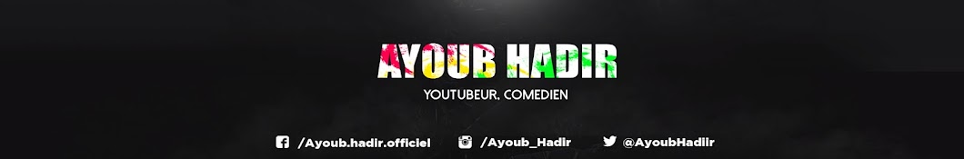 Ayoub Hadir Awatar kanału YouTube