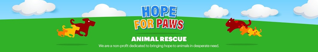 Hope For Paws - Official Rescue Channel YouTube channel avatar