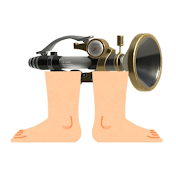 頭ボールド(ゆっくりコバルト)