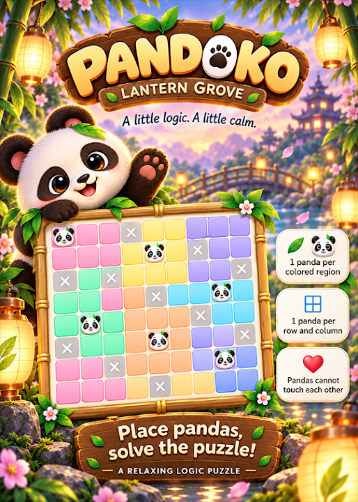Pandoko - Brain Puzzle — cover art