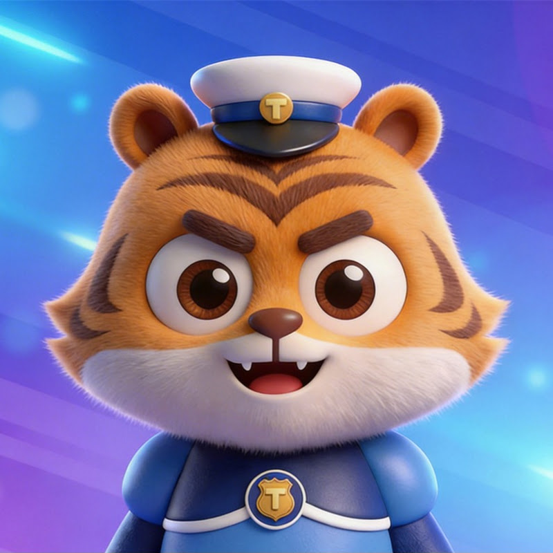 Sheriff Tiger - Kids Cartoon