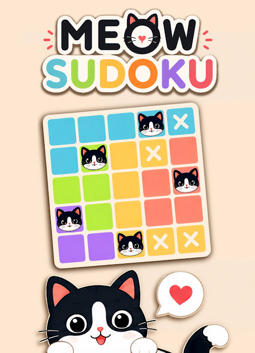 Meow Sudoku — cover art