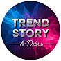 Trend story & Debra logo