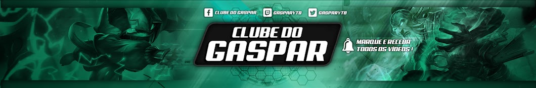 Clube do Gaspar Avatar canale YouTube 