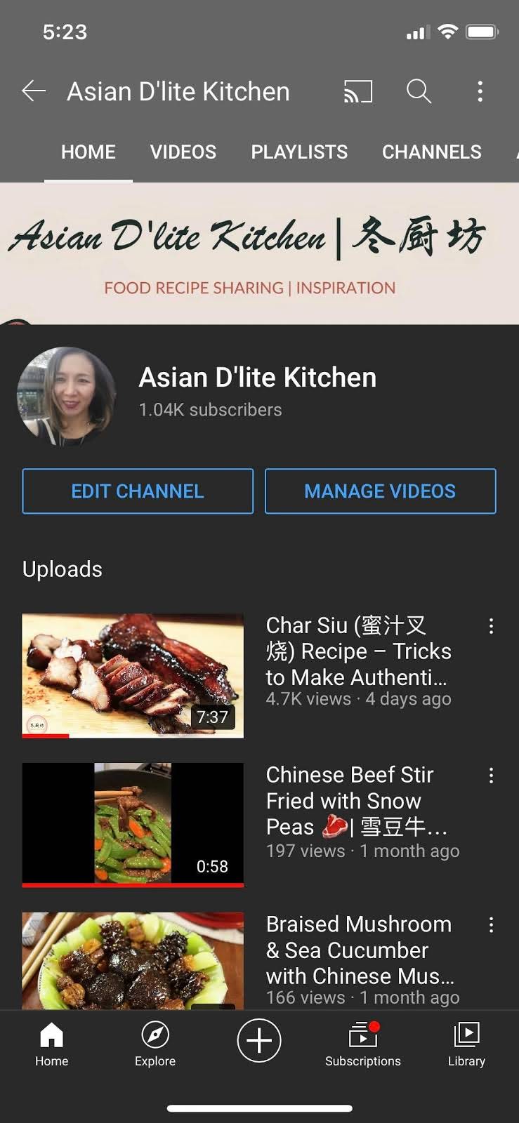 Asian D'lite Kitchen 冬厨坊- YouTube