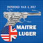 Maitre Luger in English logo