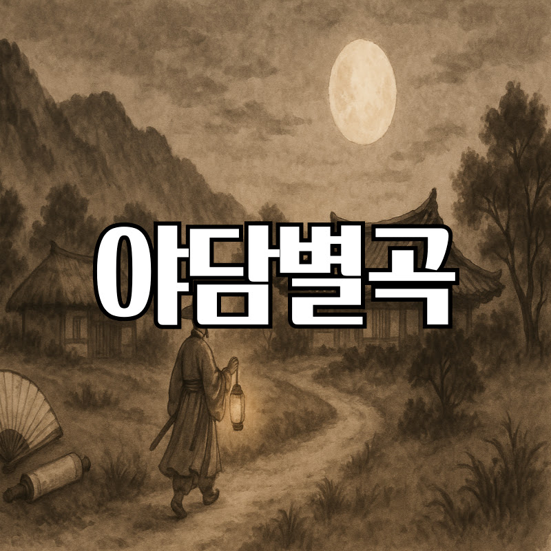 야담별곡