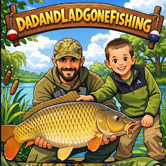 Dad and lad Gone fishing