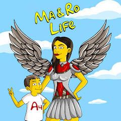 Логотип каналу Ma&Ro Life
