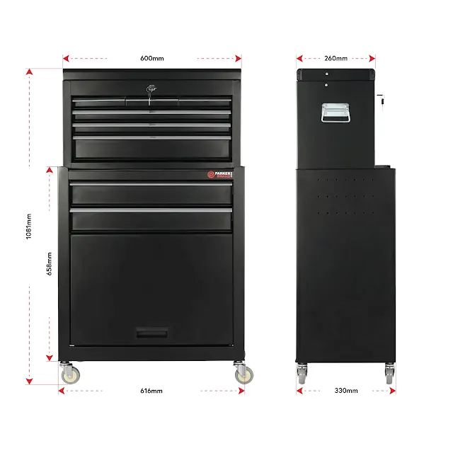 8-Drawer Tool Chest & Cabinet