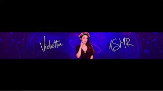 Заставка Ютуб-канала Violetta ASMR