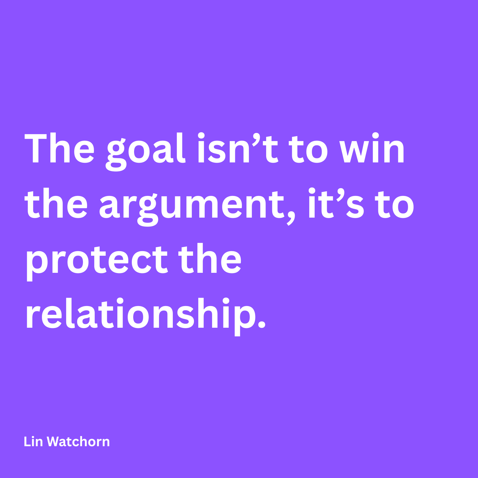 Post from Lin Watchorn