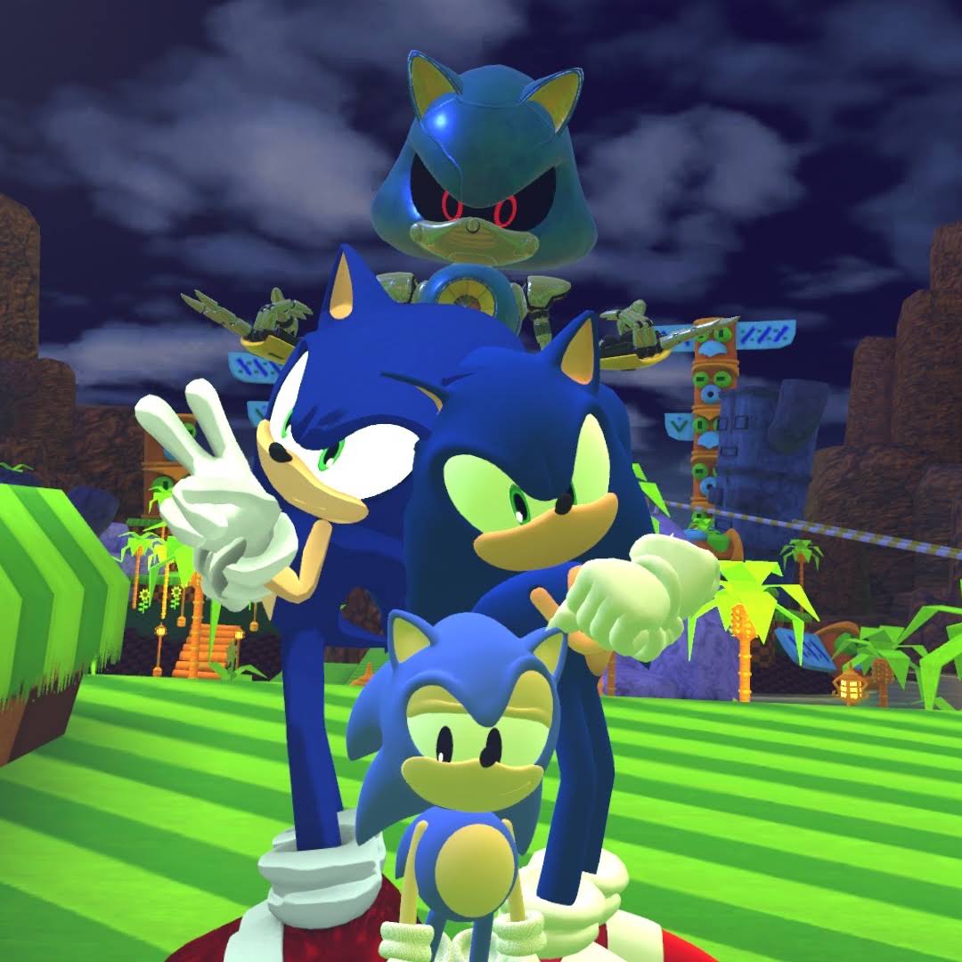 Post from Sonic and friends Vrchat
