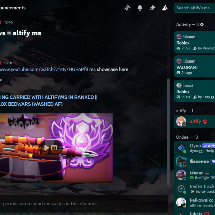 Post from altify