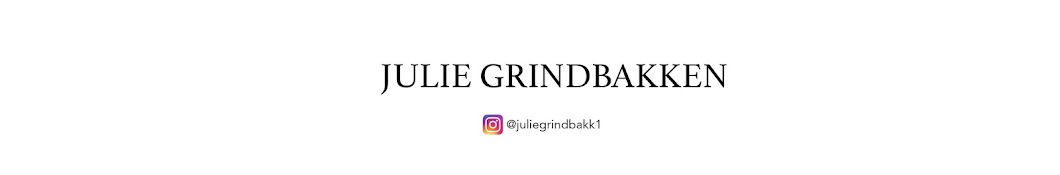 Julie Grindbakken YouTube channel avatar