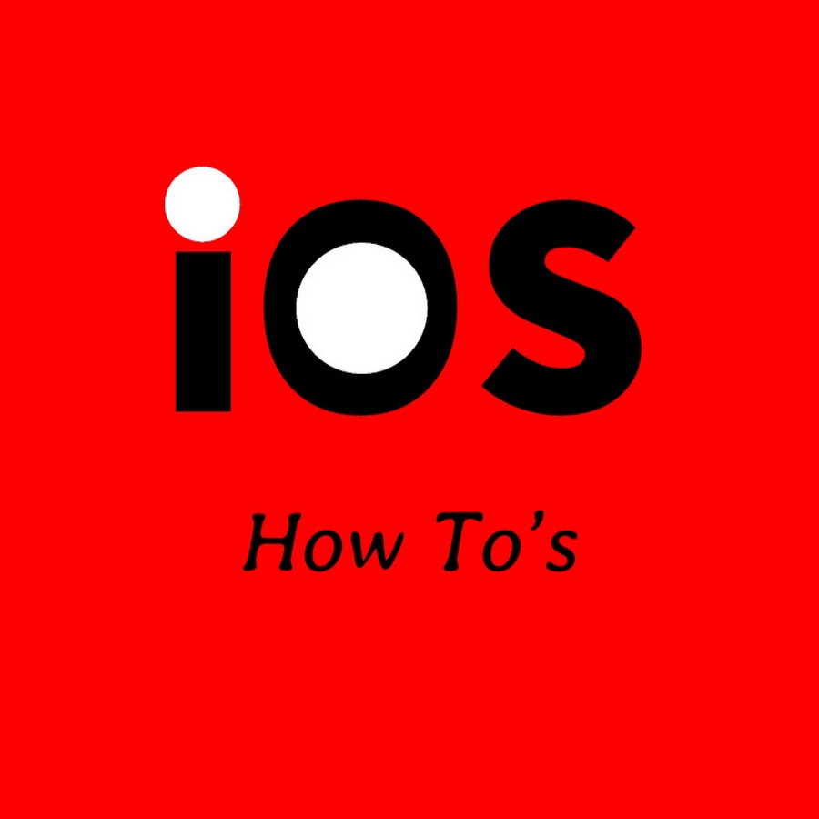 iOS How Toâ€™s YouTube channel avatar