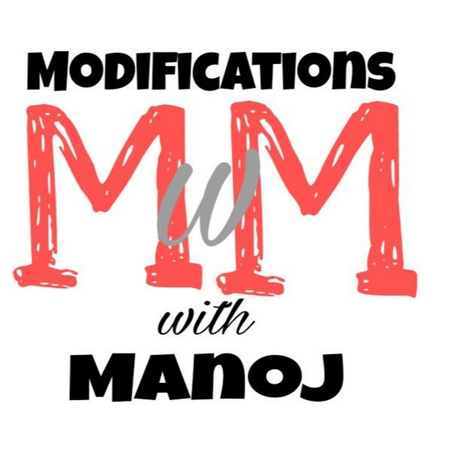 Modifications with Manoj رمز قناة اليوتيوب