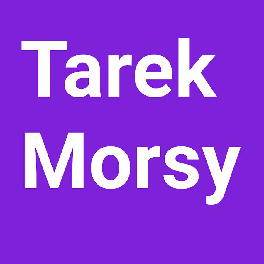 Tarek Morsy YouTube kanalı avatarı
