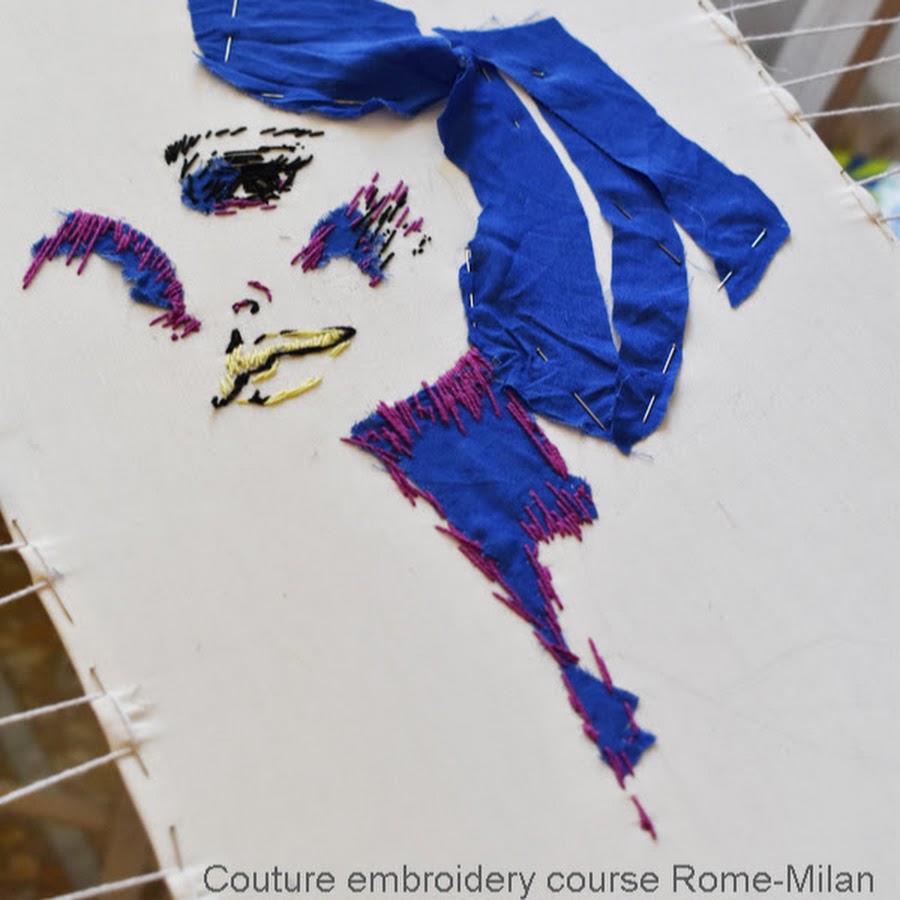 Scuola Di Ricamo Alta Moda Fashion Embroidery School Youtube