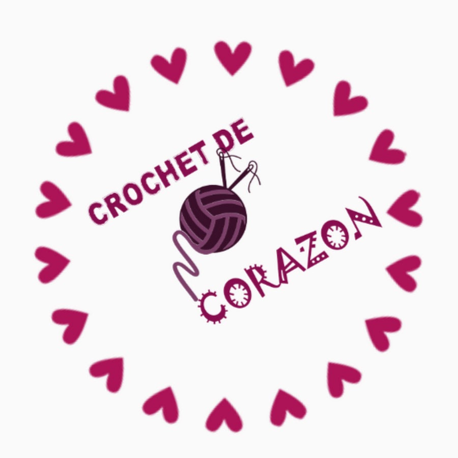 Crochet De corazÃ³n رمز قناة اليوتيوب