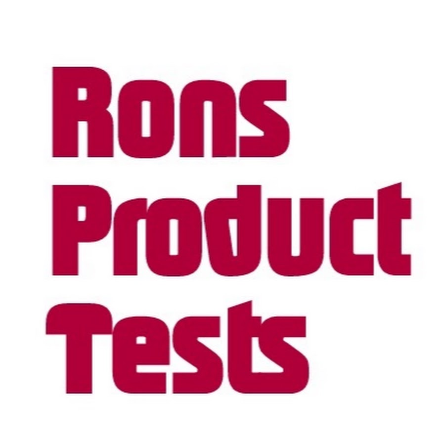Rons Product Tests رمز قناة اليوتيوب