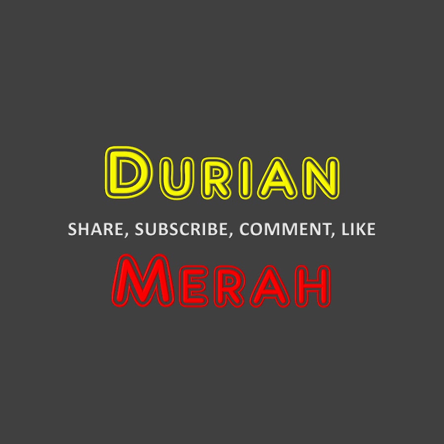 DURIAN MERAH YouTube 频道头像