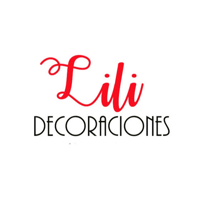 Lili Decoraciones Awatar kanału YouTube