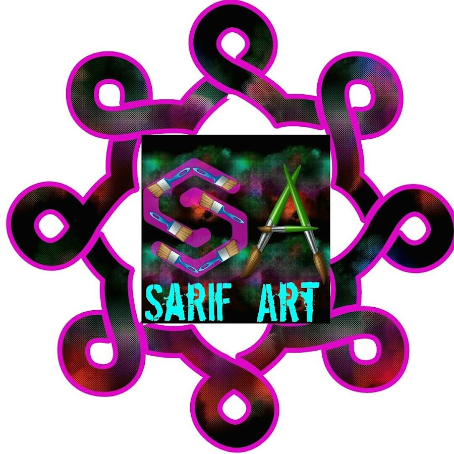 Sarif Art رمز قناة اليوتيوب
