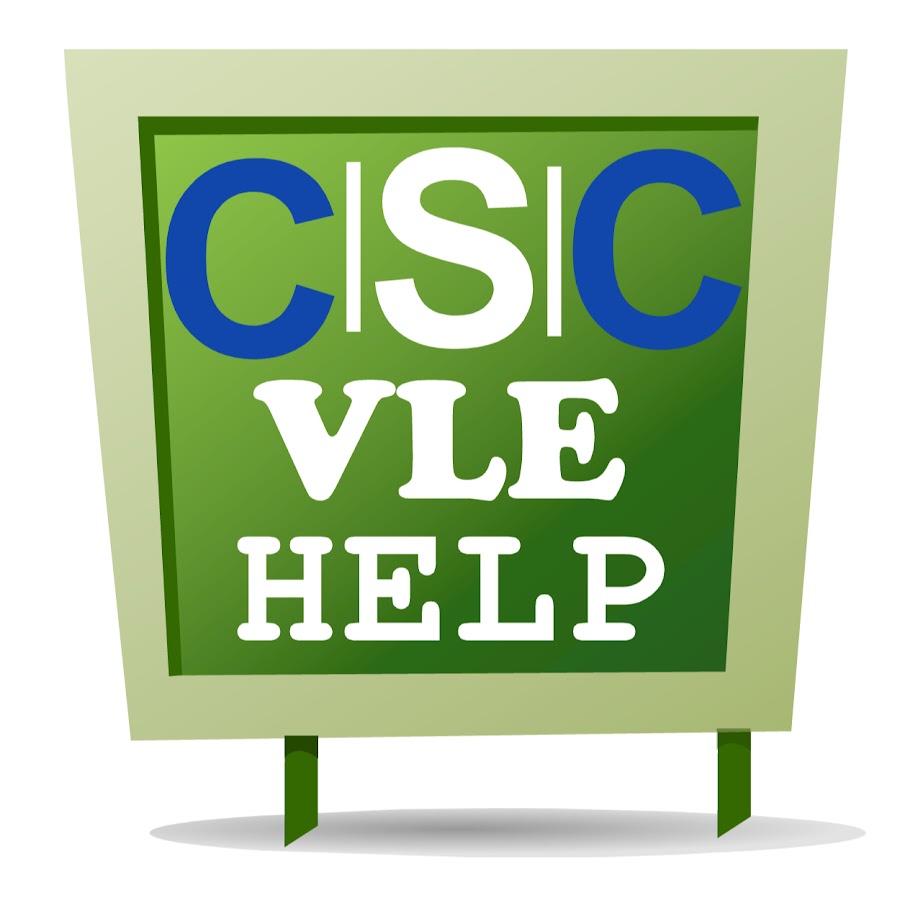 CSC VLE HELP YouTube channel avatar