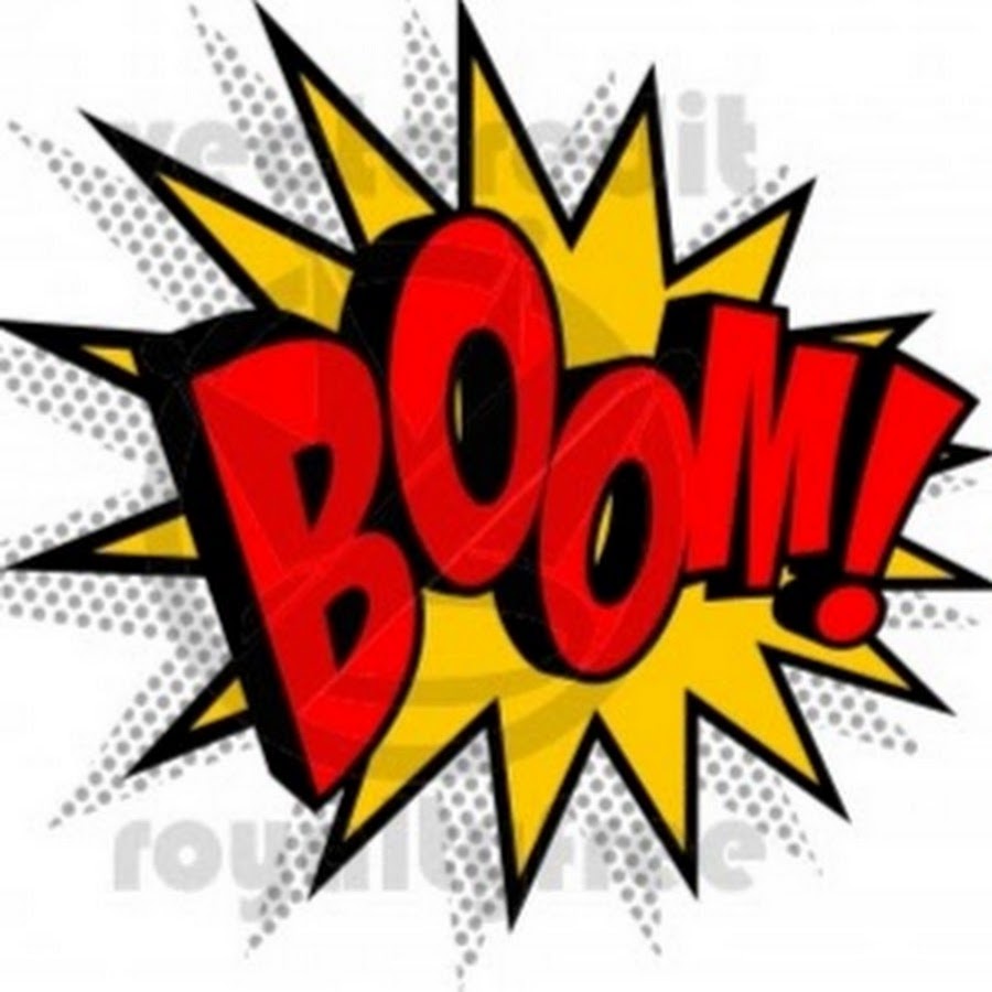 Картинка взрыв комикс