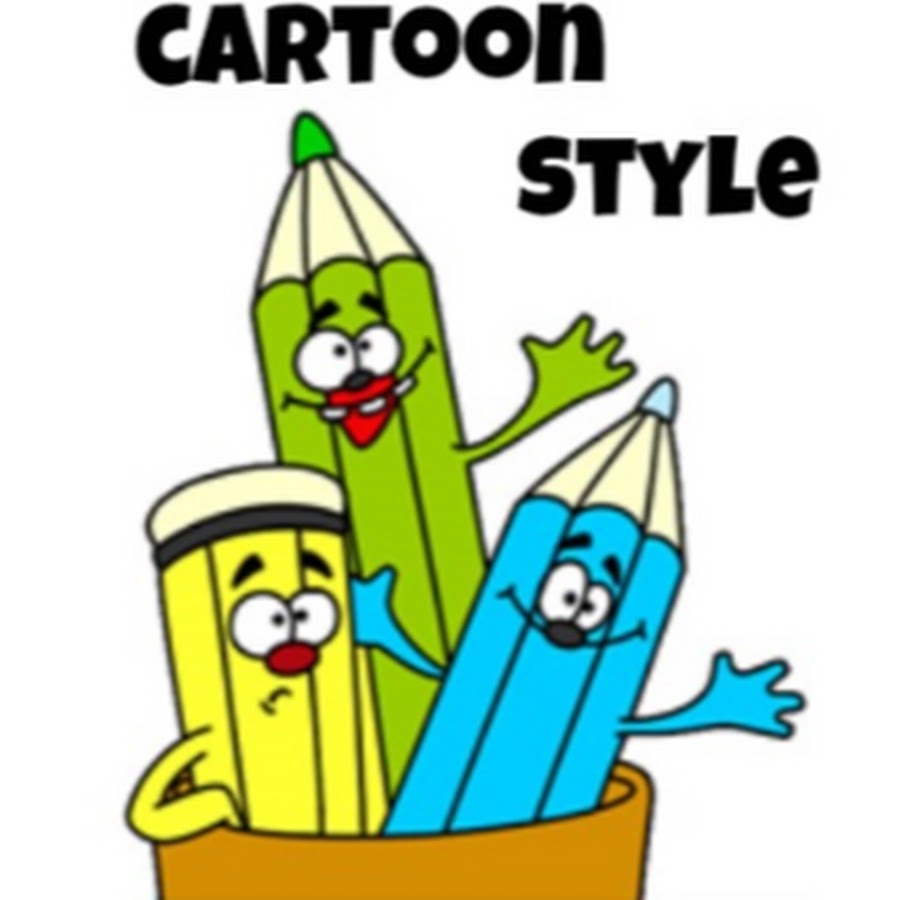 Cartoon Style YouTube 频道头像