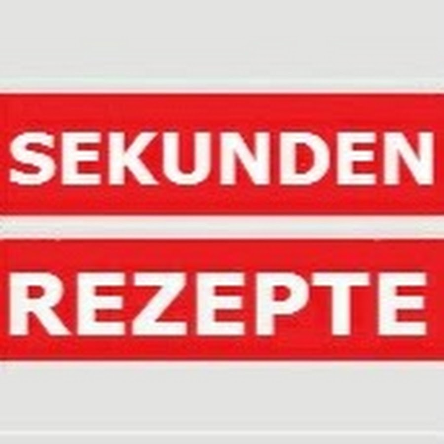 Sekunden Rezepte