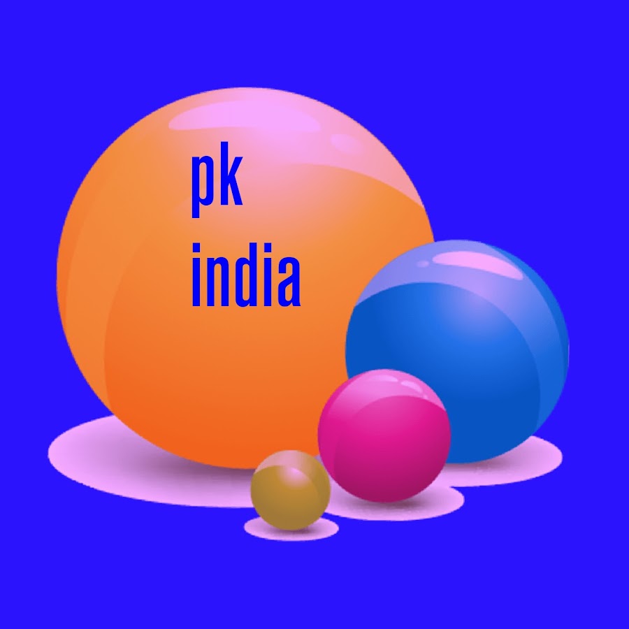 pk india YouTube channel avatar