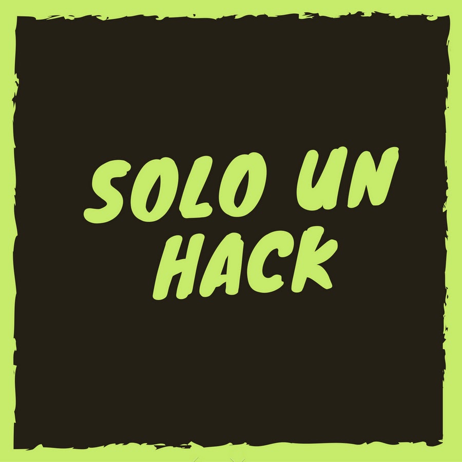 Solo Un HacK YouTube kanalı avatarı