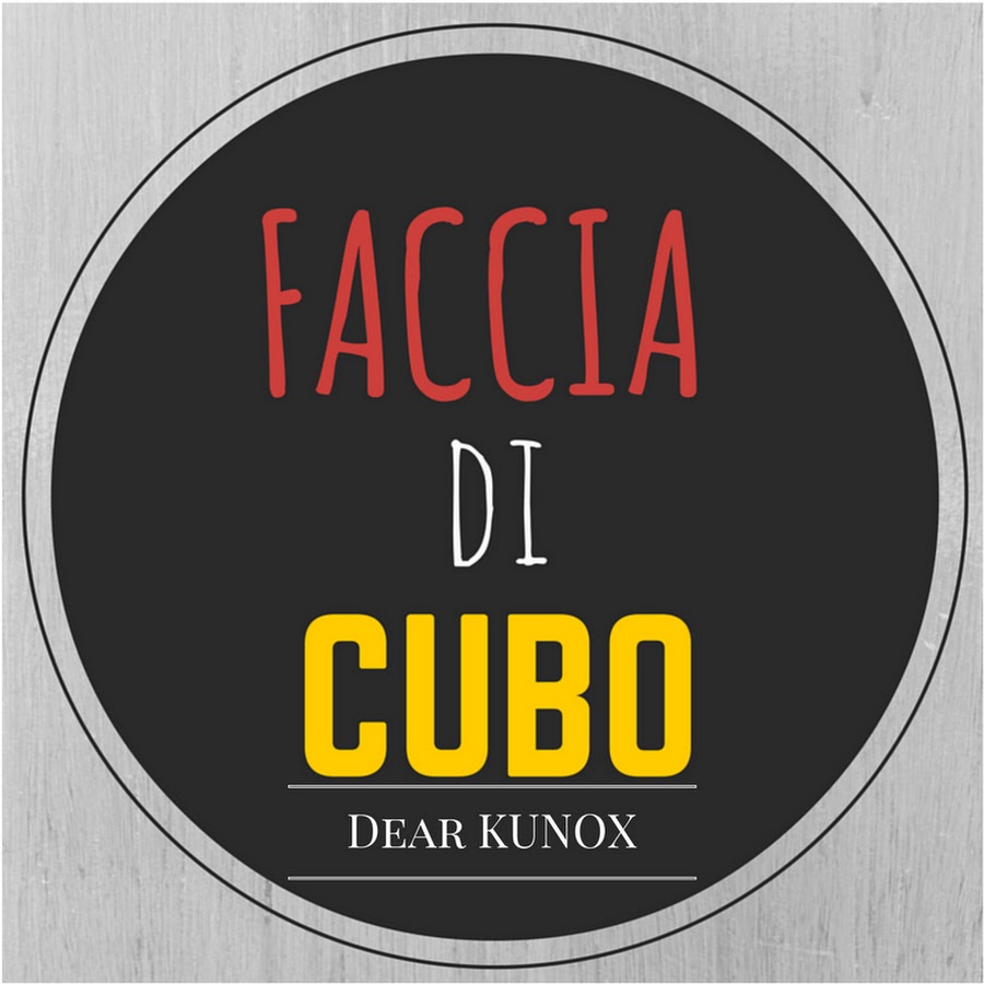 Faccia Di Cubo YouTube channel avatar