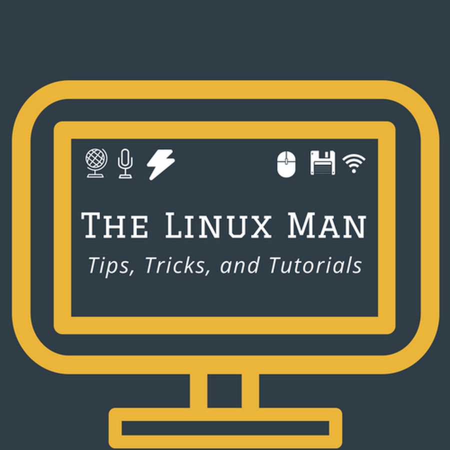 The Linux Man YouTube channel avatar