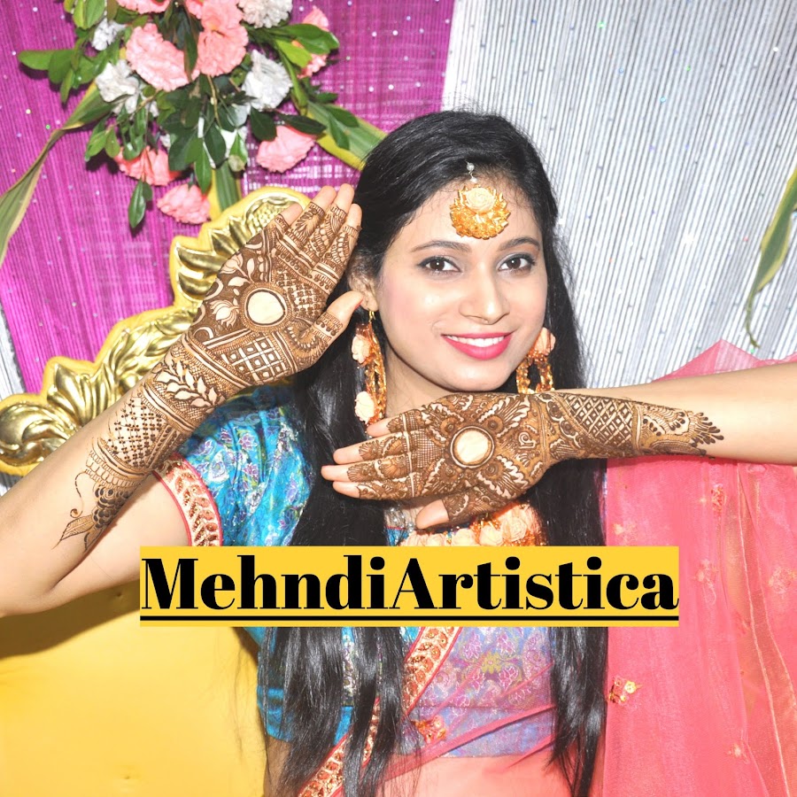 MehndiArtistica YouTube channel avatar