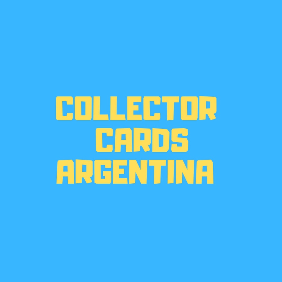 Collector Cards Argentina Avatar de chaîne YouTube