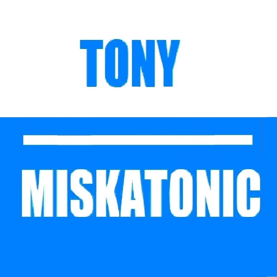 Tony Miskatonic YouTube kanalı avatarı