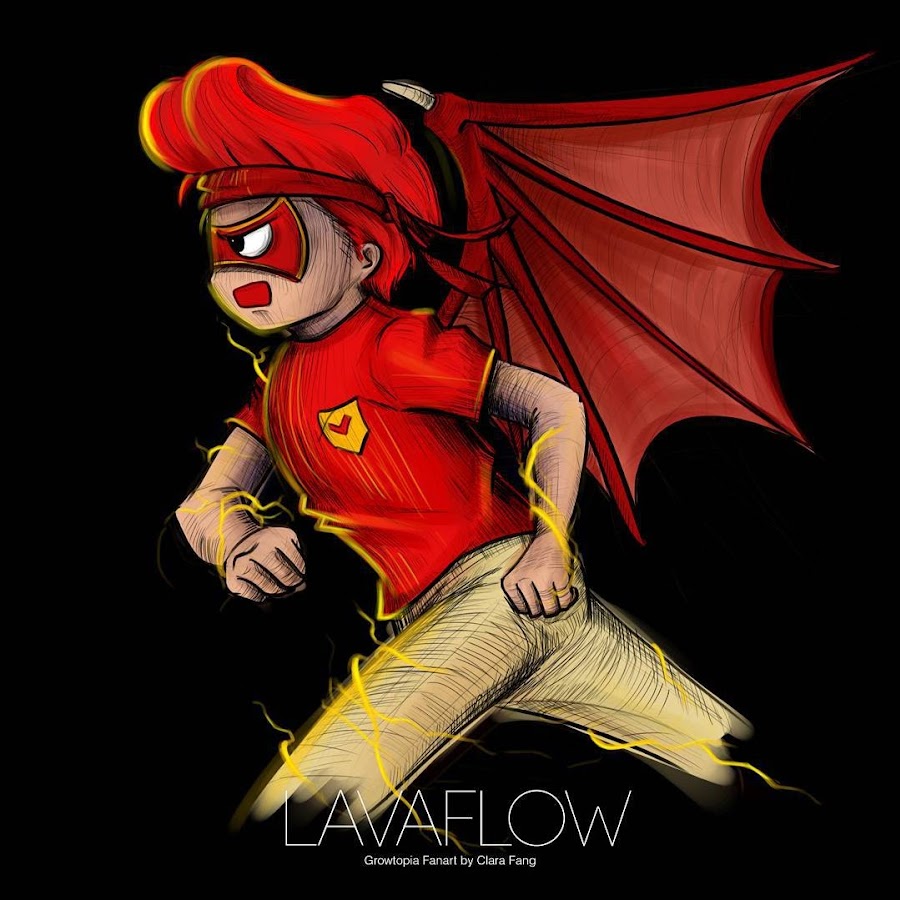 LavaFlow Growtopia YouTube channel avatar