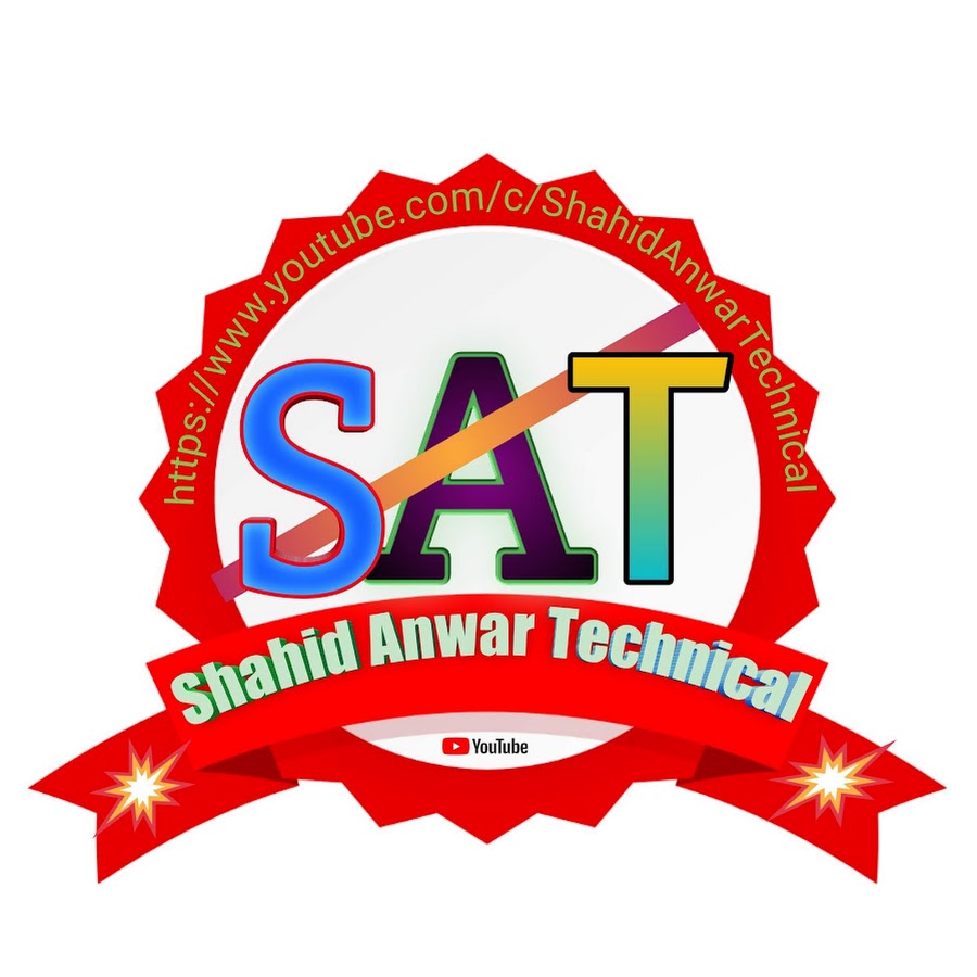 Shahid Anwar Technical رمز قناة اليوتيوب