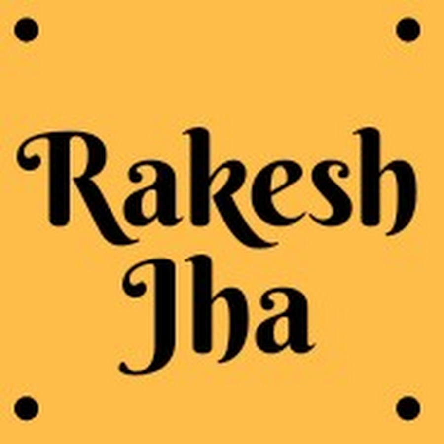 Rakesh Jha YouTube kanalı avatarı