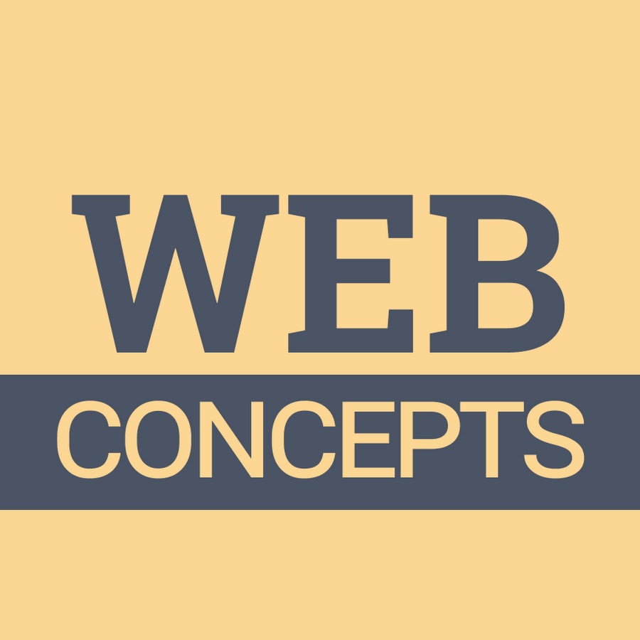 WebConcepts YouTube channel avatar