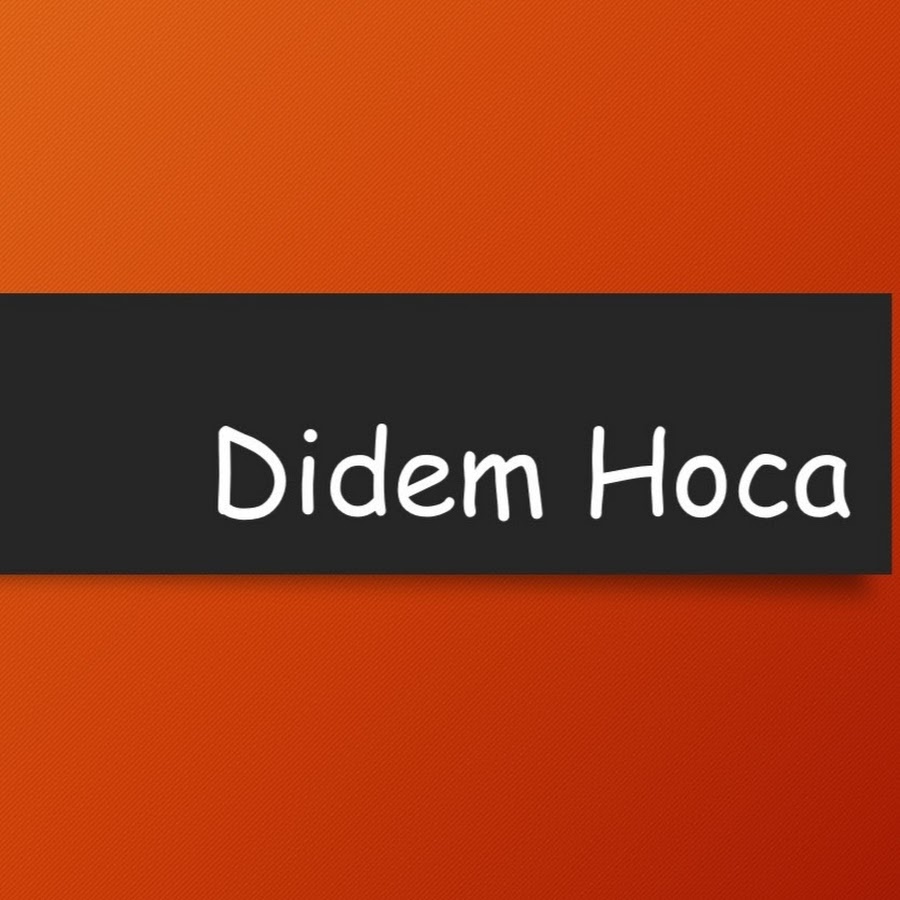 Didem Hoca ইউটিউব চ্যানেল অ্যাভাটার