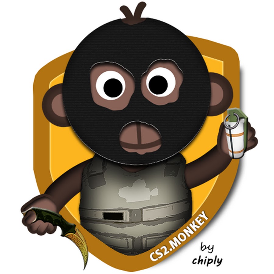cs:go monkey YouTube channel avatar