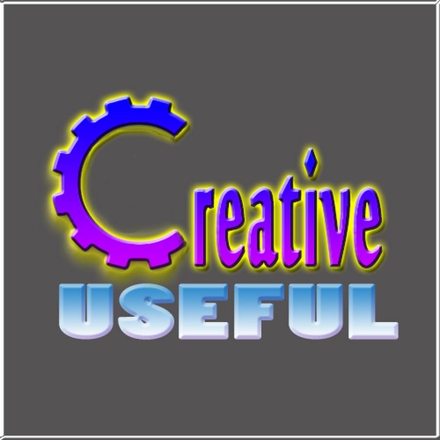 Creative Useful YouTube channel avatar